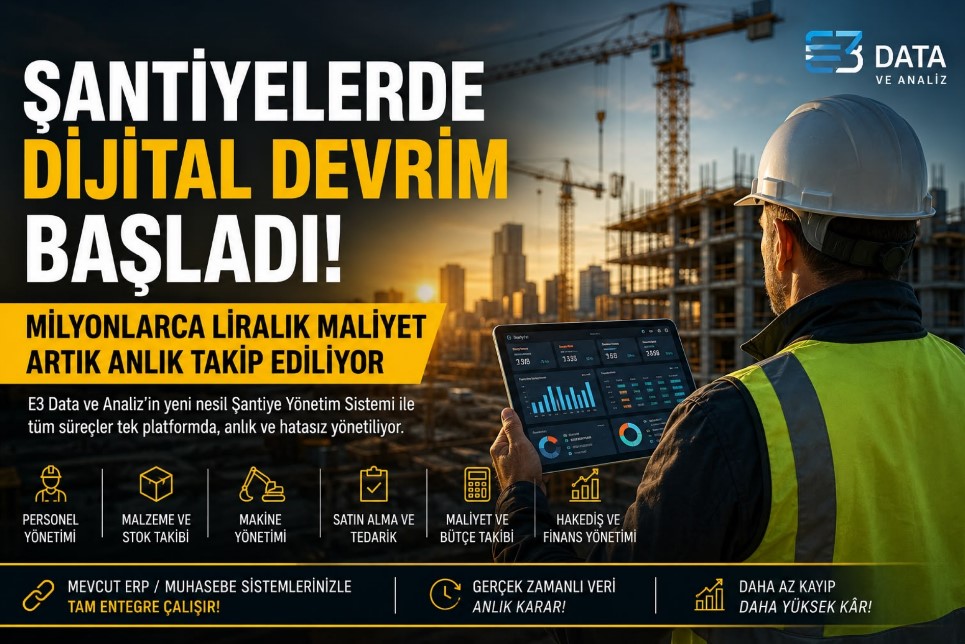 Şantiye operasyonlarında dijital yönetim — haberin yayın görseli