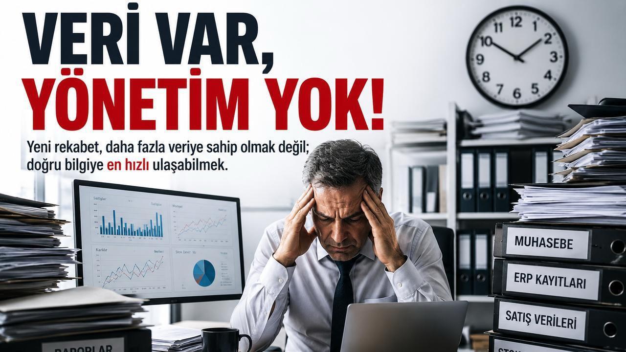 Veri var, yönetim yok! — haberin yayın görseli